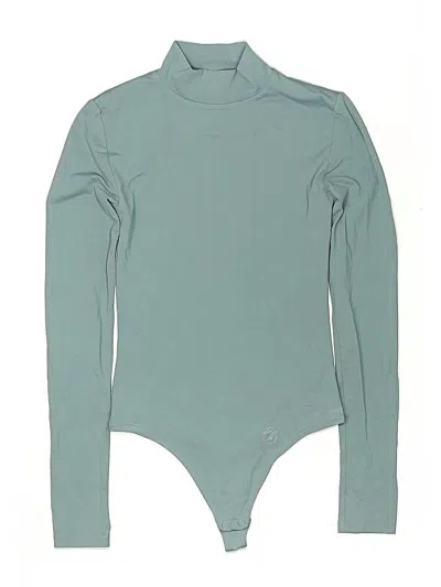 Pre-owned Babaton Bodysuit In Blue