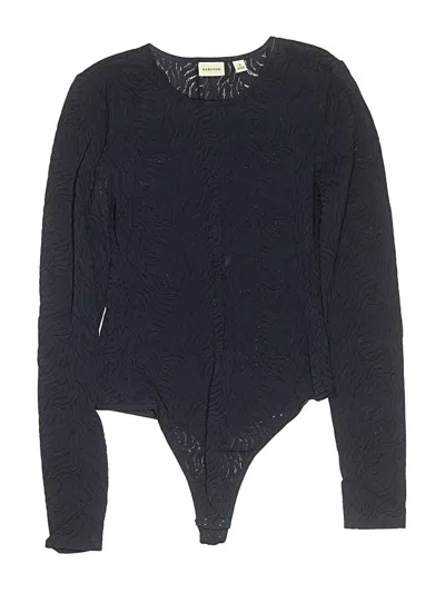 Pre-owned Babaton Bodysuit In Blue