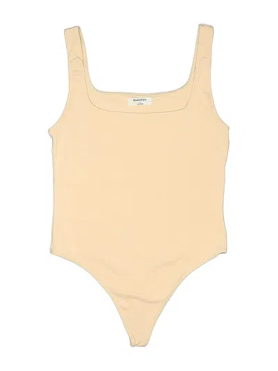 Pre-owned Babaton Bodysuit In Brown