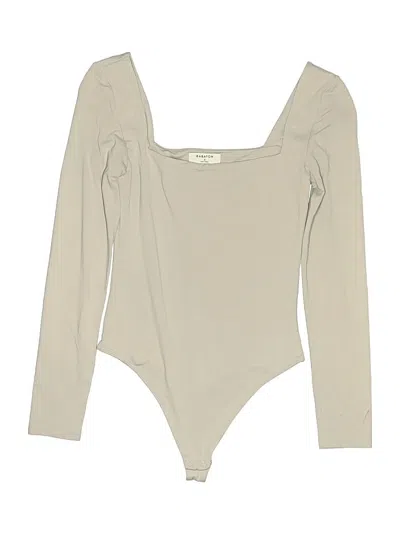 Pre-owned Babaton Bodysuit In Brown