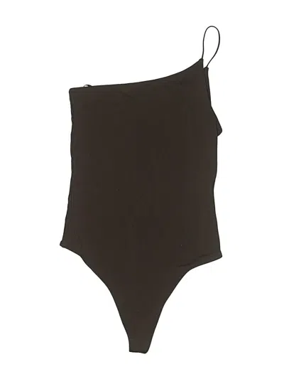 Pre-owned Babaton Bodysuit In Brown