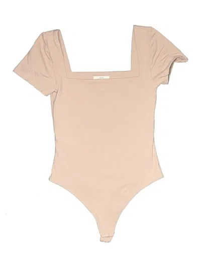 Pre-owned Babaton Bodysuit In Brown