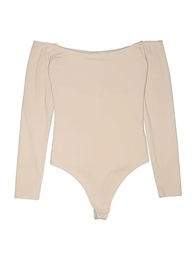 Pre-owned Babaton Bodysuit In Brown