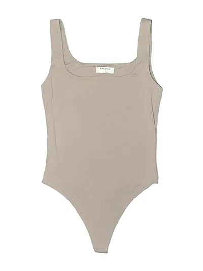 Pre-owned Babaton Bodysuit In Brown
