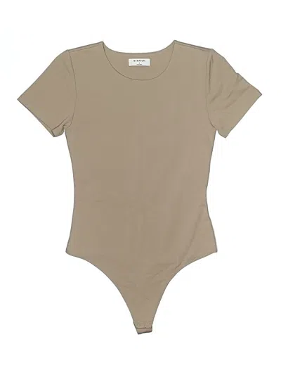 Pre-owned Babaton Bodysuit In Brown