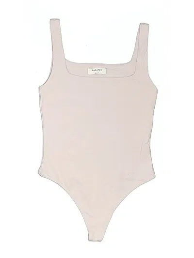 Pre-owned Babaton Bodysuit In Brown