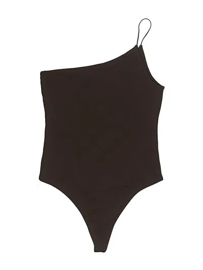 Pre-owned Babaton Bodysuit In Brown