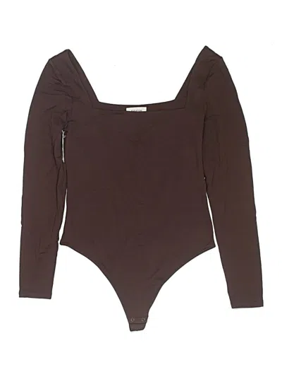 Babaton Bodysuit In Brown