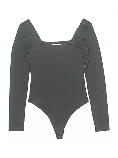 Pre-owned Babaton Bodysuit In Gray