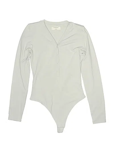 Pre-owned Babaton Bodysuit In Gray