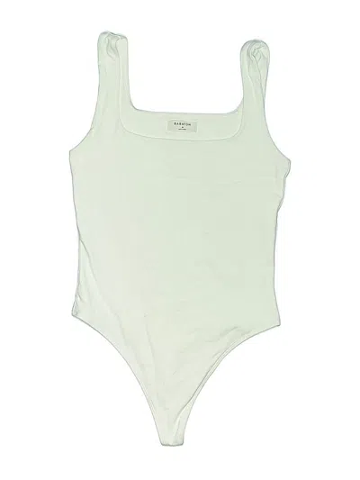 Pre-owned Babaton Bodysuit In Green