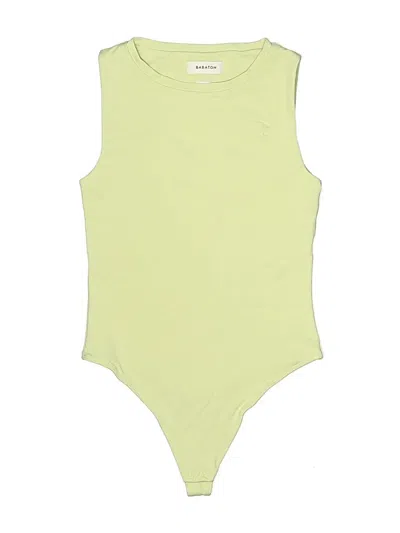 Pre-owned Babaton Bodysuit In Green