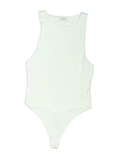 Pre-owned Babaton Bodysuit In Green