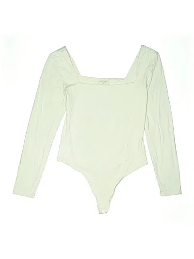 Pre-owned Babaton Bodysuit In Green