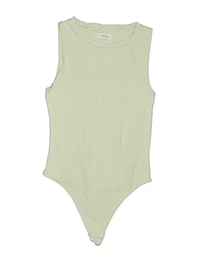 Pre-owned Babaton Bodysuit In Green