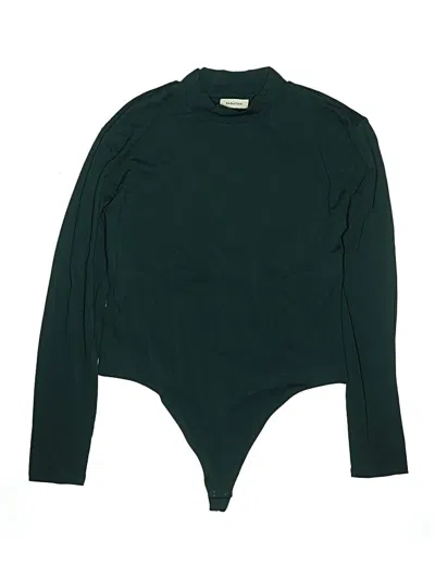 Pre-owned Babaton Bodysuit In Green