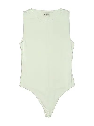 Pre-owned Babaton Bodysuit In Green