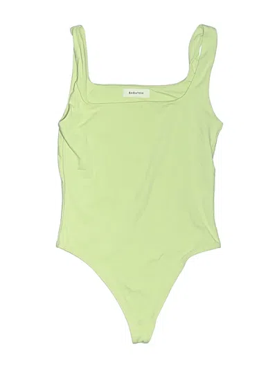 Pre-owned Babaton Bodysuit In Green
