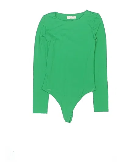 Pre-owned Babaton Bodysuit In Green