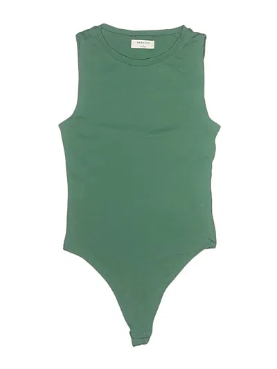 Pre-owned Babaton Bodysuit In Green