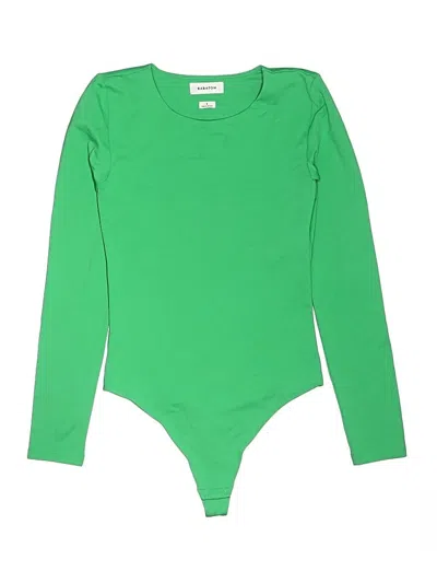 Pre-owned Babaton Bodysuit In Green