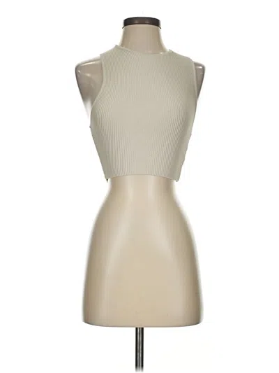 Pre-owned Babaton Bodysuit In Ivory