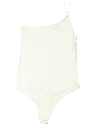 Pre-owned Babaton Bodysuit In Ivory