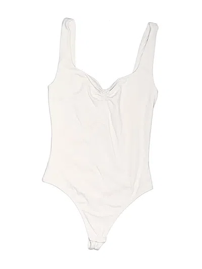 Pre-owned Babaton Bodysuit In Ivory