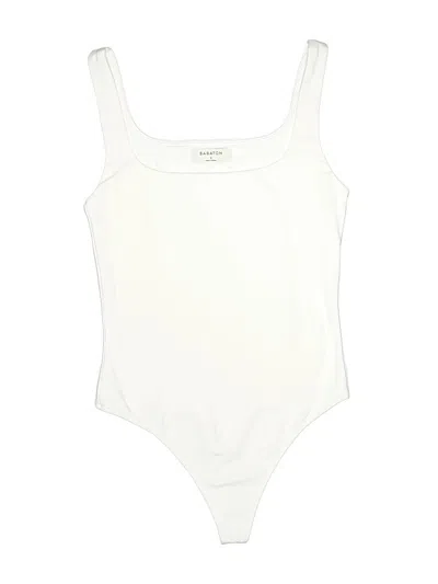 Pre-owned Babaton Bodysuit In Ivory