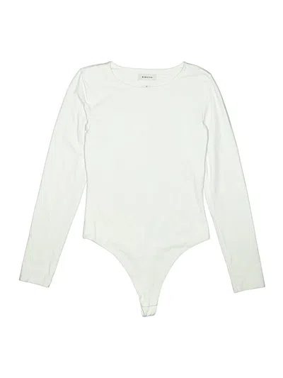 Pre-owned Babaton Bodysuit In Ivory