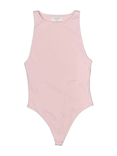 Pre-owned Babaton Bodysuit In Pink