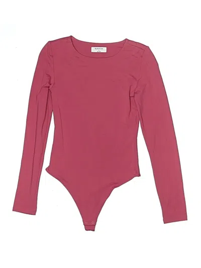 Pre-owned Babaton Bodysuit In Pink