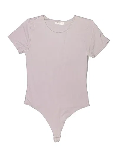 Pre-owned Babaton Bodysuit In Pink