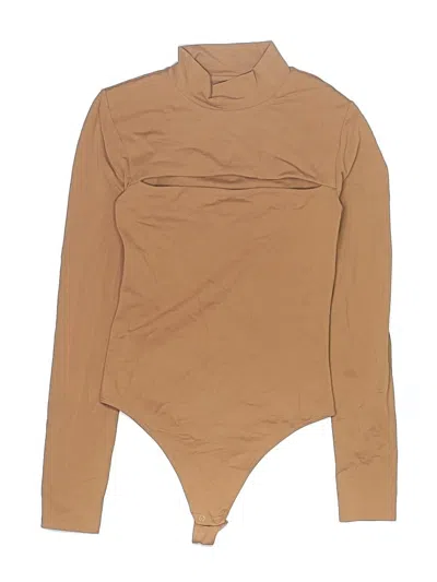 Babaton Bodysuit In Tan