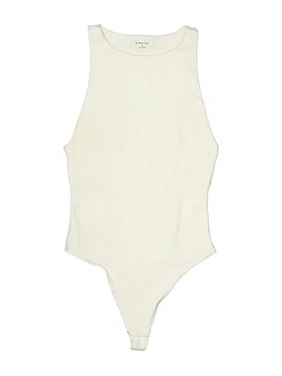 Pre-owned Babaton Bodysuit In White