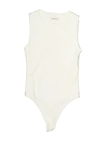 Pre-owned Babaton Bodysuit In White