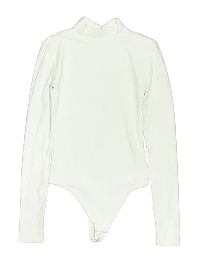 Pre-owned Babaton Bodysuit In White