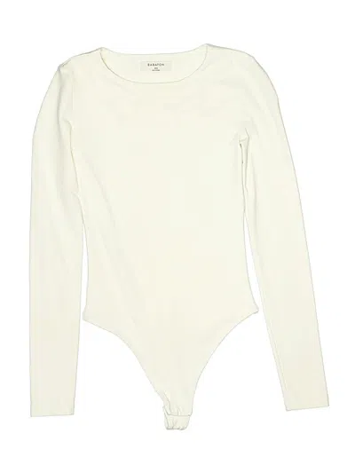 Pre-owned Babaton Bodysuit In White
