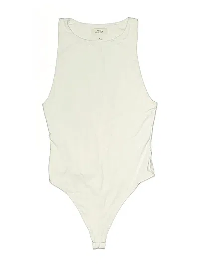 Pre-owned Babaton Bodysuit In White