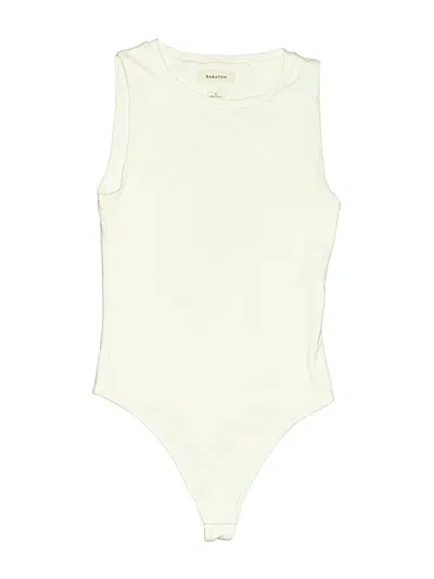 Pre-owned Babaton Bodysuit In White