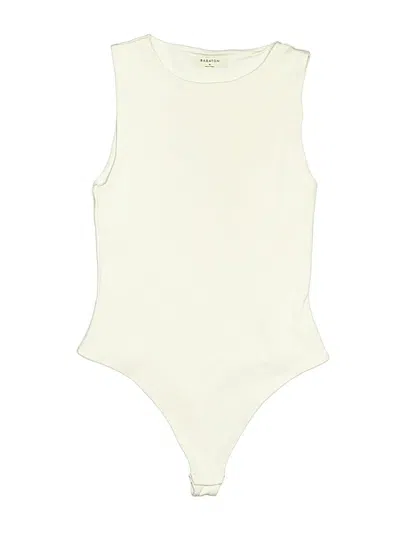 Pre-owned Babaton Bodysuit In White