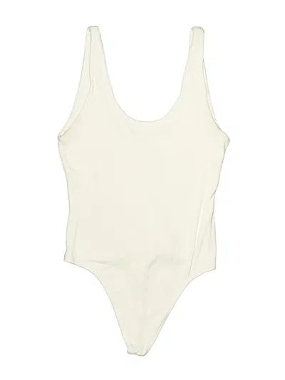 Pre-owned Babaton Bodysuit In White