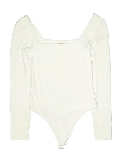 Pre-owned Babaton Bodysuit In White