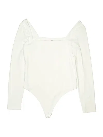 Pre-owned Babaton Bodysuit In White