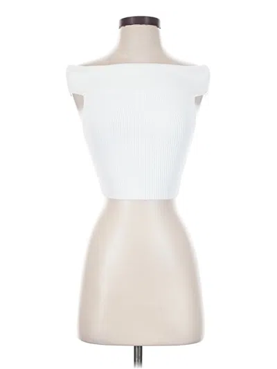 Pre-owned Babaton Bodysuit In White