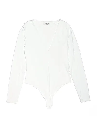 Pre-owned Babaton Bodysuit In White