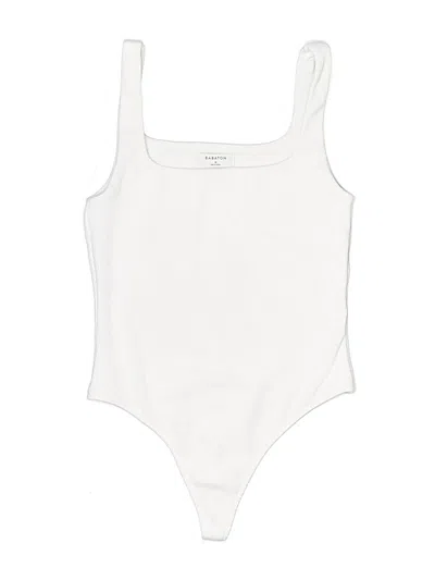Pre-owned Babaton Bodysuit In White