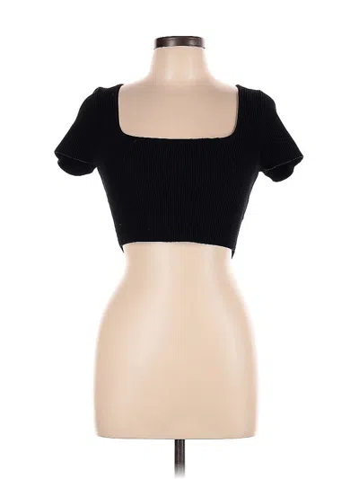 Pre-owned Babaton Cardigan Sweater In Black