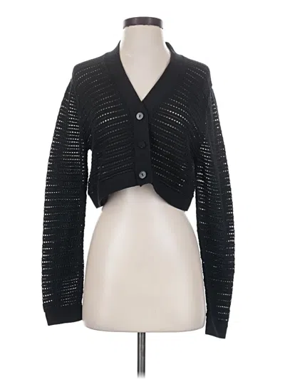 Pre-owned Babaton Cardigan Sweater In Black