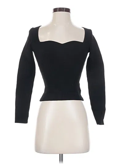Pre-owned Babaton Cardigan Sweater In Black